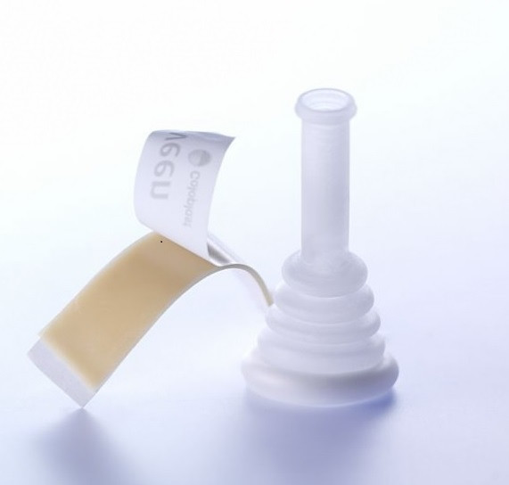 Сечоприймач COLOPLAST Conveen силіконовий з пластиром 30 mm, Данія
