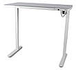 Регульований стіл Barsky StandUp white glass 1200*600 BST-12, фото 7