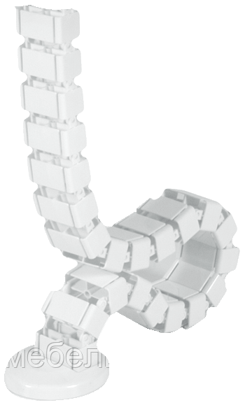 Кабель-менеджмент Barsky white BCM-02