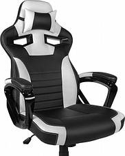 Крісло ігрове Barsky Sportdrive Game White/Black SD-17, фото 5