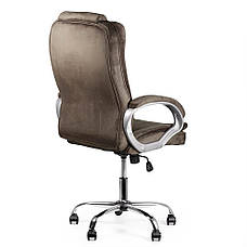 Крісло Barsky Soft Microfiber Brown Soft-02, фото 6