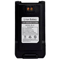 Аккумулятор литиевый Li-Ion Agent BL-9 для рации AR-S78 (1800mAh)