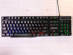 Клавіатура з підсвіткою VR PRO GAME RGB KEYBOARD DCS-1028 EN/RU