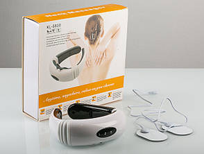 Електричний імпульсний масажер для шиї і спини VR PORTABLE PULSE MASSAGER NM-1804, фото 4
