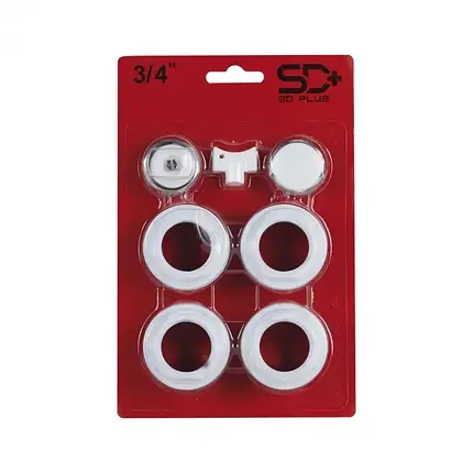 Комплект 3/4" SD PLUS для радиатора без крепления, фото 1