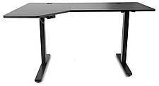Регульований стіл Barsky User L black 1400*900 VRU_el-01L, фото 3