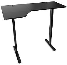Регульований стіл Barsky User L black 1400*900 VRU_el-01L, фото 6