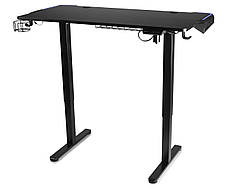 Регульований стіл Barsky StandUp Game black RGB-LED 1200*600 BST-01led, фото 6