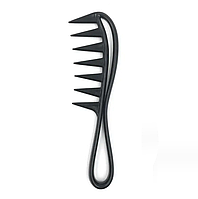 Гребінець для укладання волосся та моделювання зачісок Hots Professional Akula Black (HP22456-BLK)