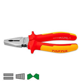 Плоскогубці пасатижі комбіновані з ізоляцією TOPTUL DGCA2206