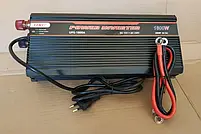Інвертор перетворювач напруги, із зарядним пристроєм, 12V-220V UKC AC/DC UPS 1800W charge, фото 7