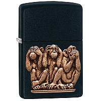 Зажигалка Zippo Three Monkeys, 29409