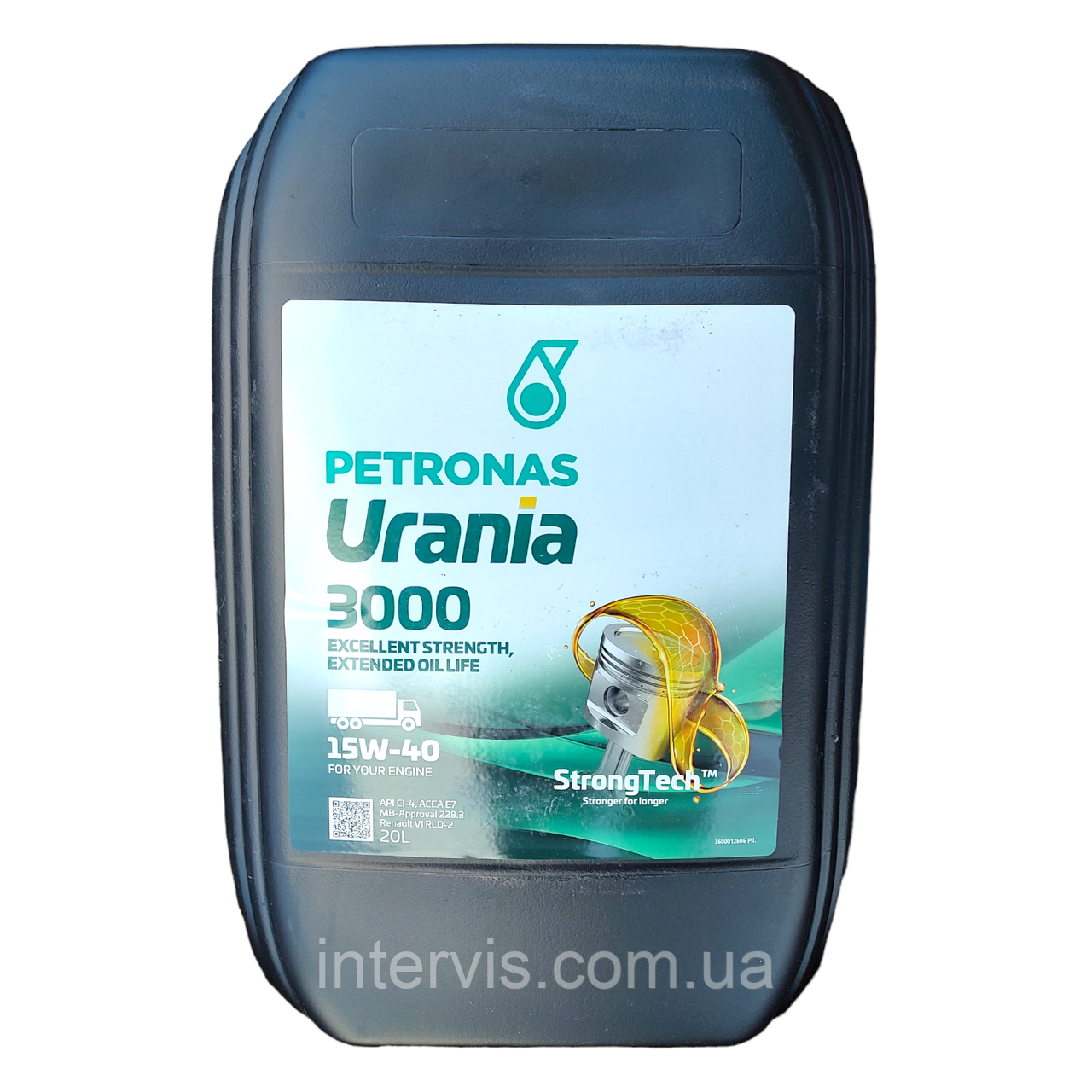 Моторна олива PETRONAS URANIA 3000 15W-40 20л.(71599RK1EU)
