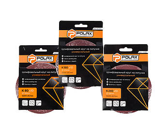 Набір наждачних кругів на липучці Polax 2 (335-63)