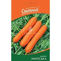 Морковь Нантская 2гр сортовая (80-108 дней) ТМ Вкусный