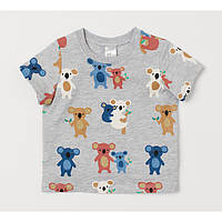 Детская футболка H&M на мальчика 1,5-2 года р.92 - 30080