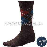 Носки мужские SMARTWOOL Diamond Jim, коричневые (р.XL)