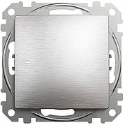 Розетки та вимикачі Schneider-Electric серія Sedna колір Матовий Алюміній