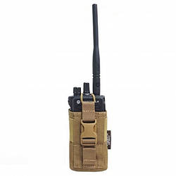 Підсумок тактичний під рацію Warrior Spirit WS-PR Coyote