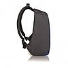 Рюкзак антизлодій міський XD Design Bobby Compact 14", Diver Blue, фото 5