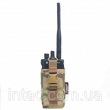 Підсумок тактичний під рацію Warrior Spirit WS-PR Multicam