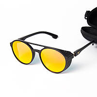 Мужские стильные солнцезащитные очки /Armani/ оранжевые линзы