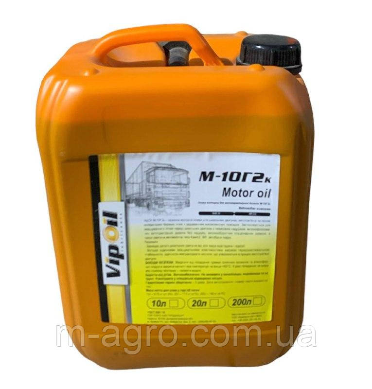 Олива моторна М-10Г2К (10 л.) (вир-во VipOil)