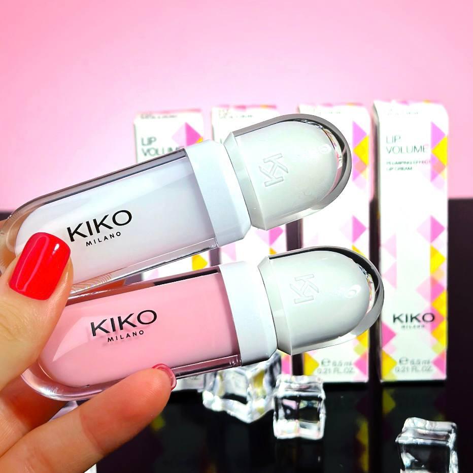 Крем для губ с эффектом увеличения объема Kiko Milano Lip Volume Plumping Effect Lip Cream 6 мл - фото 1 - id-p2086366775