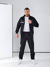 Спортивний костюм Hugo Boss чоловічий брендовий демісезонний костюм плащівка Бос сірий, фото 6