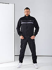 Спортивний костюм Hugo Boss чоловічий брендовий демісезонний костюм плащівка Бос сірий, фото 5