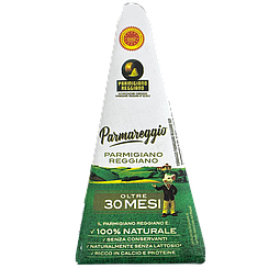 Сир витриманий Реджано Мишка Parmigiano Reggiano Mouse 250g 80шт/ящ (Код: 00-00003061)