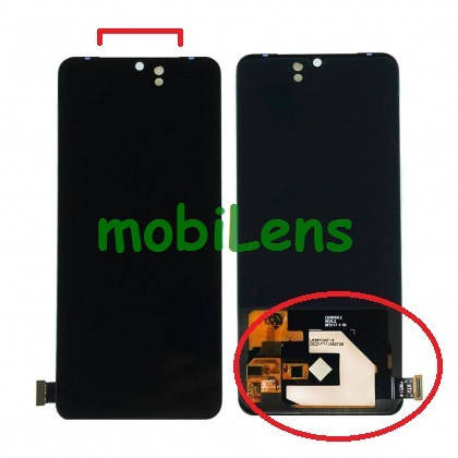 Vivo V21, V2066, PD2083F_EX Дисплей+тачскрин(модуль) черный HighQuality OLED, фото 1