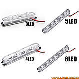 Поліцейська мигалка на бампер решітку радіатора стробоскоп мигалки на радіатор маячки ДХО DRL стробоскоп 5, фото 5