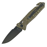 Ніж TB Outdoor CAC S200 Army Knife PA6 (довжина 230 мм, лезо 85 мм), оливковий