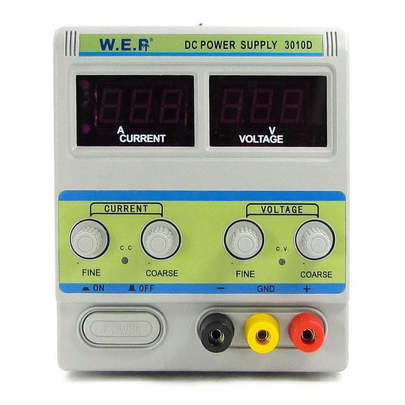 Блок питания WEP PS-3010D 30V, 10A, цифровая индикация - фото 1 - id-p2085834661