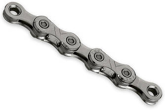 Ланцюг KMC X10 Grey 10 швидкостей 114 ланок сірий + замок ОЕМ (уп. 5 штук)