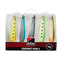 Набір блешень-колесалок DAM SEATROUT PACK 5 INC. BOX 18G