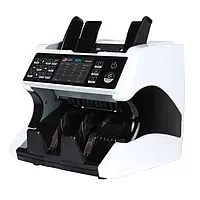 Рахункова машинка з детектором фальшивих грошей та верхнім завантаженням Bill Counter AL-920 Сірий