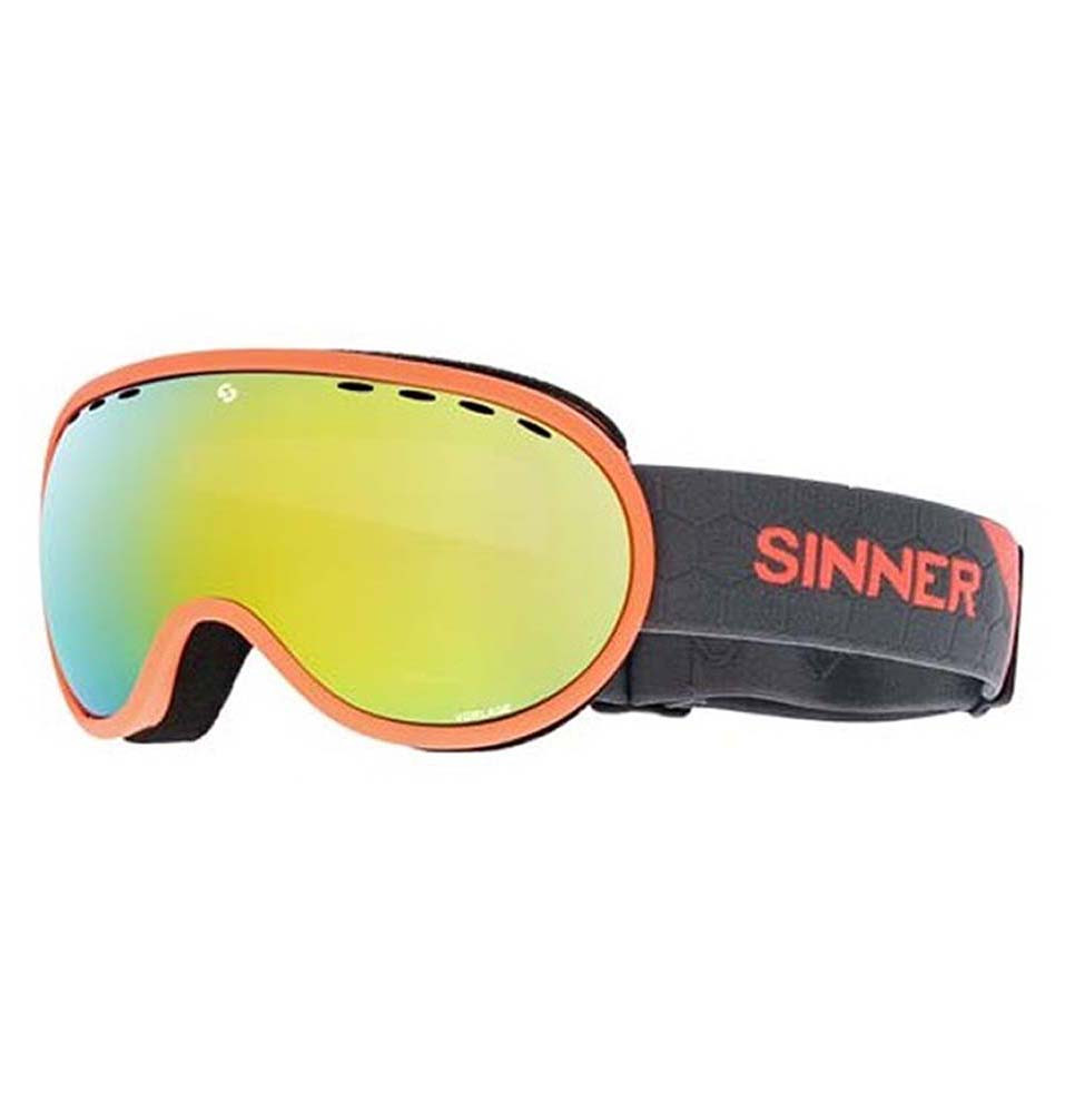 Маска гірськолижна Sinner Vorlage Medium Fit Cat.S3 Matte Neon Orange