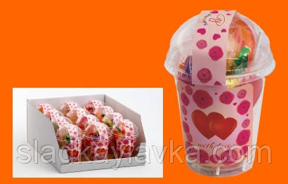 Льодяники Асорті Валентинка "With Love", 150 г (Roks)
