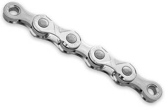 Ланцюг KMC e11 Silver 11 швидкостей 122 ланки срібний + замок