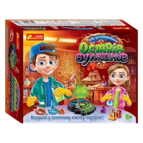 Набір для експериментів "Острів вулканів" (укр), фото 1
