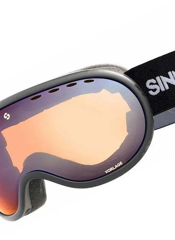 Маска гірськолижна Sinner Vorlage Medium Fit Cat.S3 Matte Coolgrey, фото 4