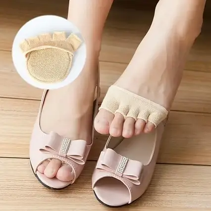 Женские полуноски с пальцами от натоптышей  ,Женские полуноски с пальцами для стоп , Носки от натоптышей, фото 1