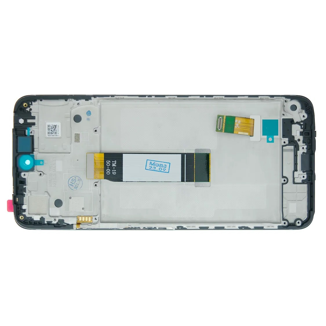 Дисплей Xiaomi Redmi 12 модуль в зборі з тачскріном і рамкою, чорний