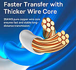 Патч-корд Baseus CAT5 B00133206111-05 RJ45 5 м, чорний, фото 3