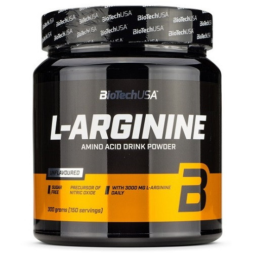 Аргінін Biotech USA L-Arginine (300 грам.), фото 1