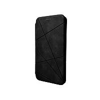 Чохол-книжка для смартфона Dekker Geometry for TECNO Spark Go 2023 (BF7n) Black (GeoTecGo23Black)