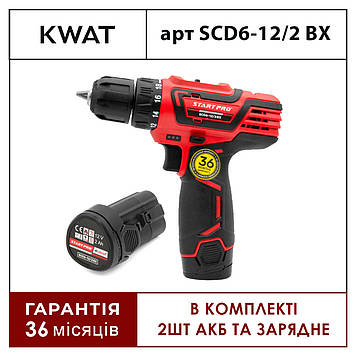 Шуруповерт START PRO SCD6-12/2 BX