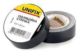 Ізоляційна стрічка (0,17мм x 18мм) 20 метрів Чорна